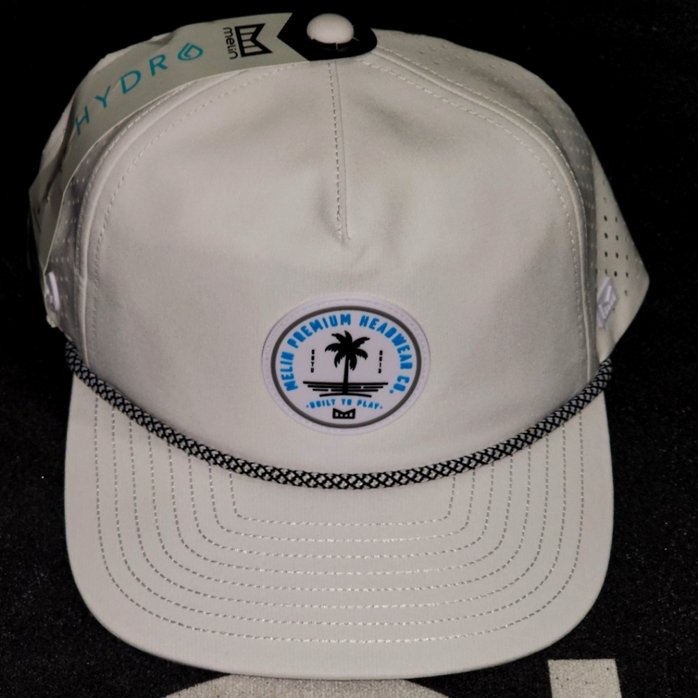 Melin Hydro Coronado Player White Classic Size Hat